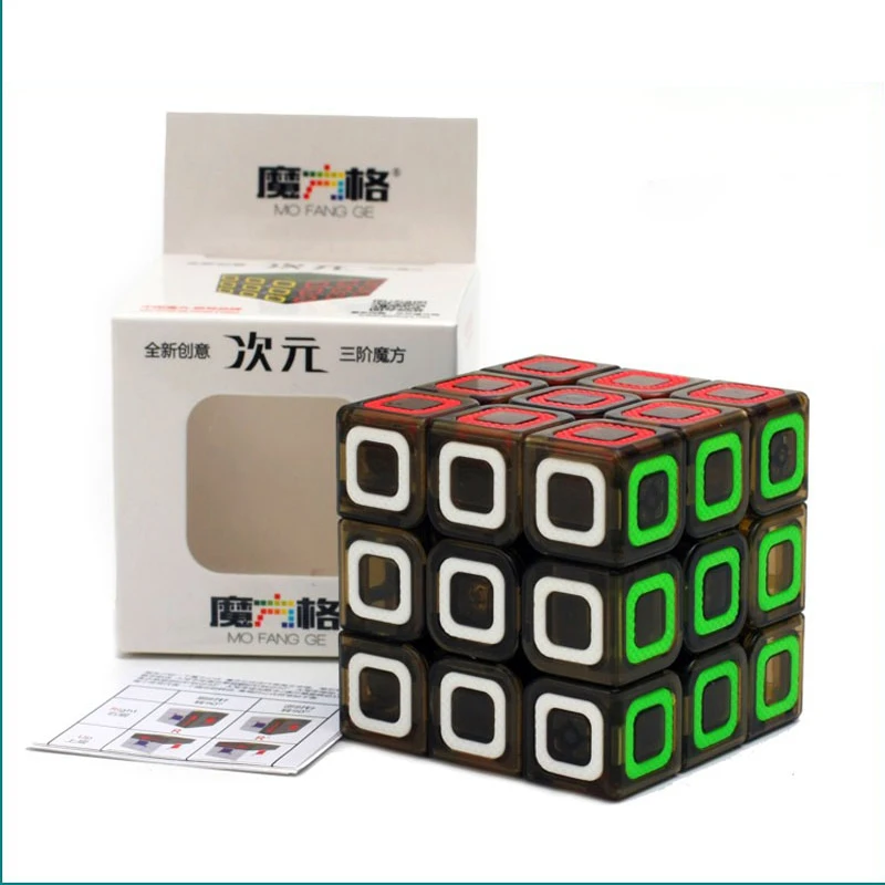 QiYi Transparent Black Magic cube 3x3x3 Professional Speed Twist Puzzle Cubo magico Non Sticker Toys For Children Gift
QiYi Transparent Black Magic cube 3x3x3 Professional Speed Twist Puzzle Cubo magico Non Sticker Toys For Children Gift