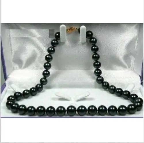 Free Shipping >>> HUGE AAA 9-10MM TAHITIAN GENUINE PERFECT BLACK PEACOCK PEARL NECKLACE 18"14K
Free Shipping >>> HUGE AAA 9-10MM TAHITIAN GENUINE PERFECT BLACK PEACOCK PEARL NECKLACE 18"14K