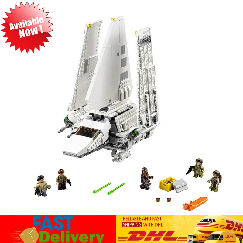 

IN Stock 2503 Pcs LEPIN 05034 Star Wars The Imperial Shuttle Model Compatible LegoINGlys 10212 Building Blocks Bricks Toys