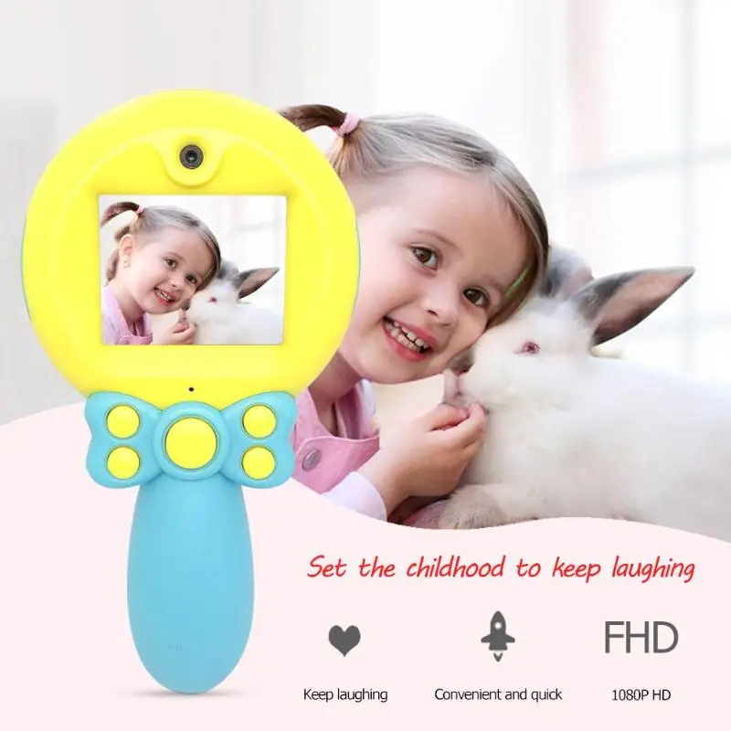 HD 1080P Children Camera Dual Lens Multipurpose Cartoon Magic Wand for Children's Camera for Child Birthday Gift
HD 1080P Children Camera Dual Lens Multipurpose Cartoon Magic Wand for Children's Camera for Child Birthday Gift