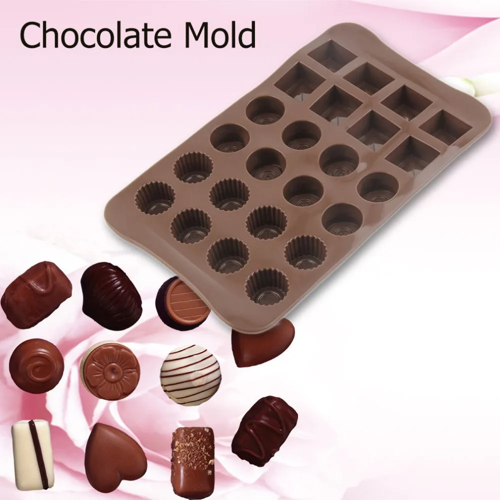 3 Patterns DIY 24 Holes Chocolate Molds Handmade Solid Grids Chocolate Baking Mold Ice Cake Decor Mould Candy Tools Baking Tools
3 Patterns DIY 24 Holes Chocolate Molds Handmade Solid Grids Chocolate Baking Mold Ice Cake Decor Mould Candy Tools Baking Tools