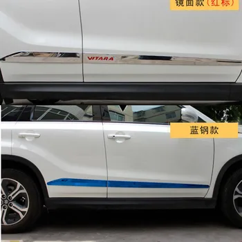 For 2015-2017 Suzuki Vitara stainless steel Chrome Outer Side Door Body Moulding Streamer Strip Cover Trims Decoration 4Pcs
For 2015-2017 Suzuki Vitara stainless steel Chrome Outer Side Door Body Moulding Streamer Strip Cover Trims Decoration 4Pcs