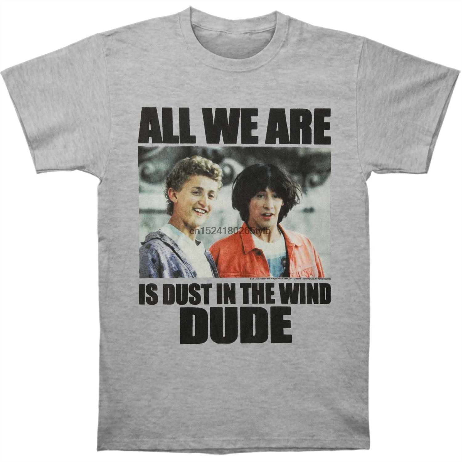 Bill And Teds Excellent Adventure Dust In The Wind T-shirt 
Bill And Teds Excellent Adventure Dust In The Wind T-shirt