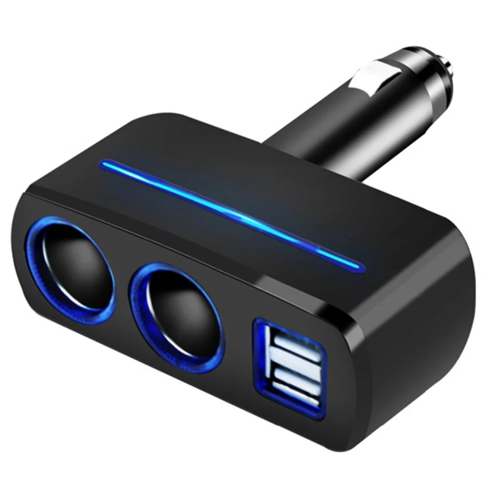 Multi-port 12V-24V Car Charger 2 Cigarette Lighter Sockets 2 USB ports Fast Car Charger for iPhone Samsung Tablet Car-Charger
Multi-port 12V-24V Car Charger 2 Cigarette Lighter Sockets 2 USB ports Fast Car Charger for iPhone Samsung Tablet Car-Charger
