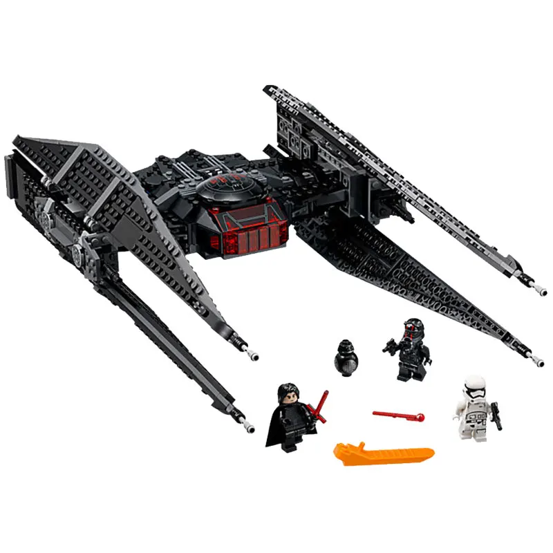 Legoing Star Wars 705Pcs The Kylo Ren's TIE Fighter Set Starwars Building Blocks Compatible Star Wars Legoings Toys for Children
Legoing Star Wars 705Pcs The Kylo Ren's TIE Fighter Set Starwars Building Blocks Compatible Star Wars Legoings Toys for Children