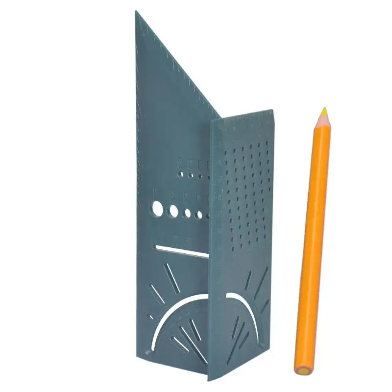 Multi-use 3D Mitre Angle Measuring Square Size Measure Tool Caliper Ruler Mark With Gauge for Carpenter Woodworking High Quality
Multi-use 3D Mitre Angle Measuring Square Size Measure Tool Caliper Ruler Mark With Gauge for Carpenter Woodworking High Quality