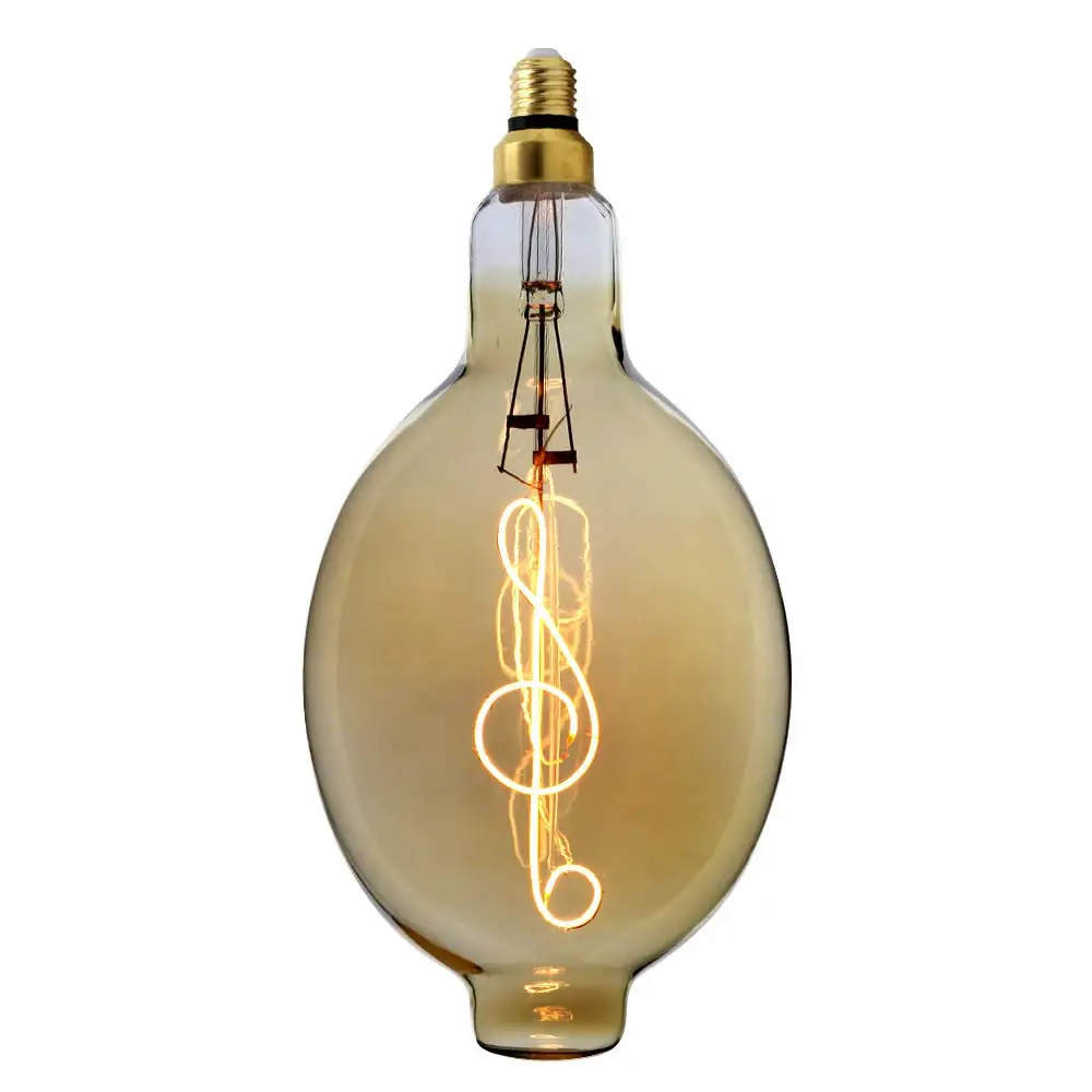 TIANFAN Led Bulbs Vintage Light Bulb Big Edison Bulb Led Filament 4W AC85-265V E27 Decorative Light Bulb Music Note BT180
TIANFAN Led Bulbs Vintage Light Bulb Big Edison Bulb Led Filament 4W AC85-265V E27 Decorative Light Bulb Music Note BT180