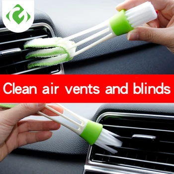 1PC Car Cleaning Brush Double Ended Car Air Vent Slit Cleaner Brush Dusting Blinds Keyboard Cleaning Brushes Home Cleaner
1PC Car Cleaning Brush Double Ended Car Air Vent Slit Cleaner Brush Dusting Blinds Keyboard Cleaning Brushes Home Cleaner