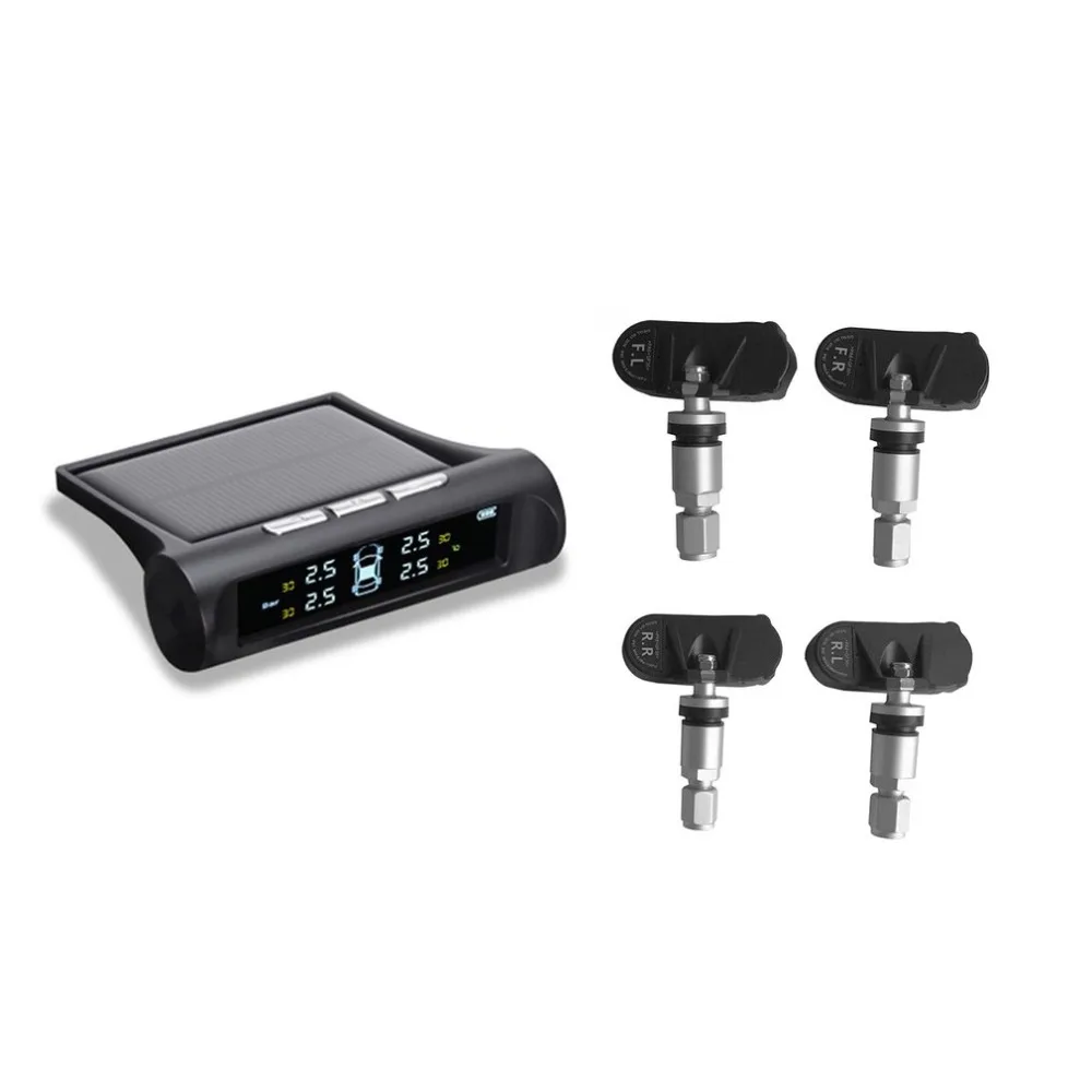 Solar Power Intelligent Safety Tyre Pressure Monitoring System Set Tool Kit Digital LCD Display Auto Security Alarm Systems
Solar Power Intelligent Safety Tyre Pressure Monitoring System Set Tool Kit Digital LCD Display Auto Security Alarm Systems