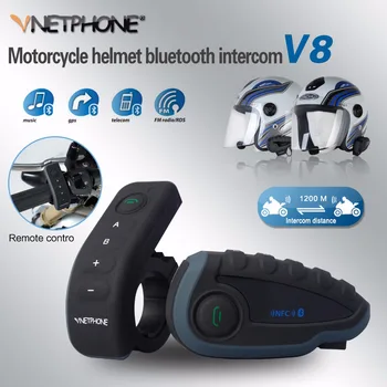 V8 Pro BT Interphone with Controller FM NFC Motorcycle Helmet Bluetooth Intercom 5 Rider 1200M Intercomunicador moto
V8 Pro BT Interphone with Controller FM NFC Motorcycle Helmet Bluetooth Intercom 5 Rider 1200M Intercomunicador moto