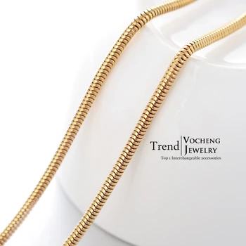 10pcs/lot Vocheng 50cm Gold Filled Chain Stainless Steel Material Lobster Clasp Snake Chain VC-017*10
10pcs/lot Vocheng 50cm Gold Filled Chain Stainless Steel Material Lobster Clasp Snake Chain VC-017*10