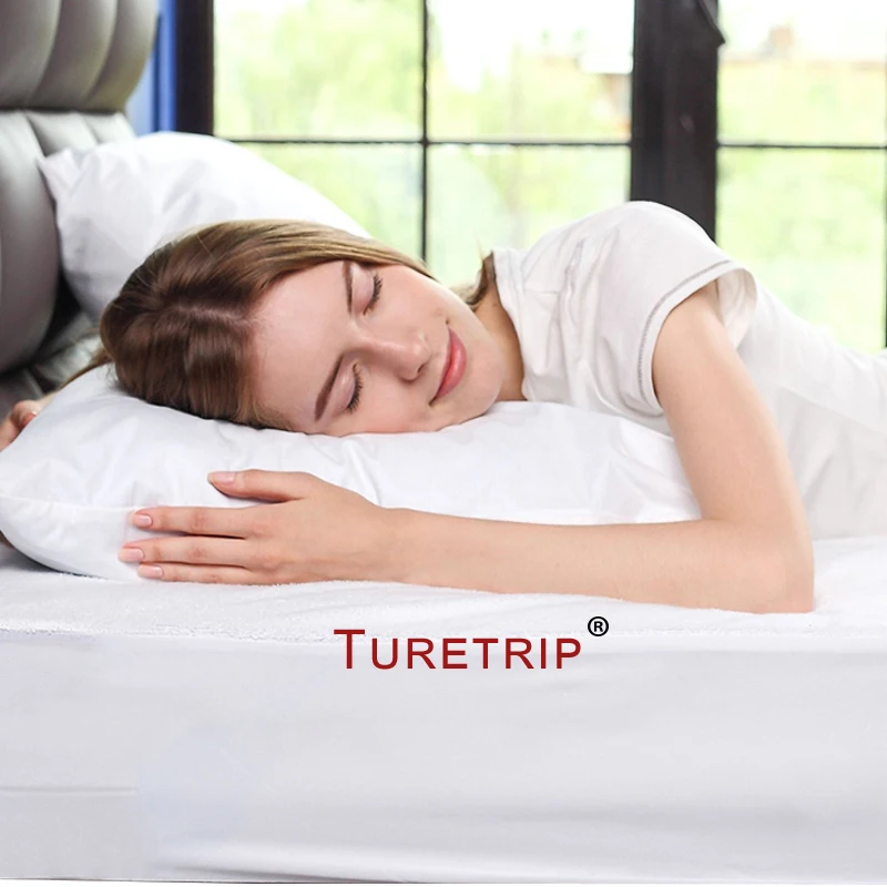 Turetrip 50X70CM One Piece Waterproof Pillow ProtectorAnti Mites Bed Bug Proof Zipper Pillow Cover Allergy Pilow Case
Turetrip 50X70CM One Piece Waterproof Pillow ProtectorAnti Mites Bed Bug Proof Zipper Pillow Cover Allergy Pilow Case