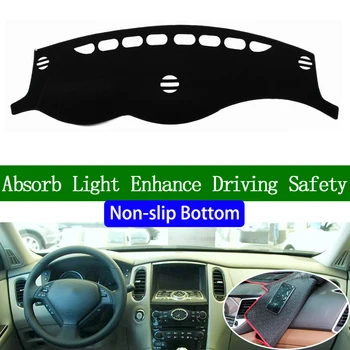 For Infiniti EX 25 35 37 2008 2009 2010-2013 Non-slip Bottom Dashboard Cover Car Decals Car Stickers Interior Car Accessories
For Infiniti EX 25 35 37 2008 2009 2010-2013 Non-slip Bottom Dashboard Cover Car Decals Car Stickers Interior Car Accessories