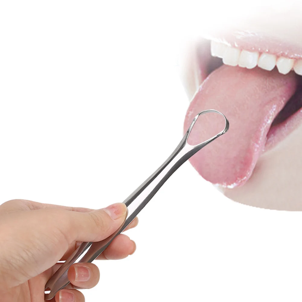 Stainless Steel Tongue Scraper Fresh Breath Metal Tongue Cleaner Tongue Brush Scraper Cleaning for Oral Care Oral Hygiene
Stainless Steel Tongue Scraper Fresh Breath Metal Tongue Cleaner Tongue Brush Scraper Cleaning for Oral Care Oral Hygiene