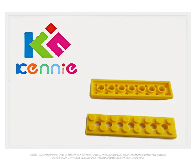 100pcs/lot Kennie moc DIY bulding block Compatible with Hi-Tech Accessories Plate 2x8 Bricks with 7 Hole NO.3738
100pcs/lot Kennie moc DIY bulding block Compatible with Hi-Tech Accessories Plate 2x8 Bricks with 7 Hole NO.3738