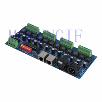 12CH 350ma/700ma constant current 12 channel dmx 512 dimmer,drive , 12 channel DMX512 decoder,led dimmer, RJ45 XRL 3P for LED
12CH 350ma/700ma constant current 12 channel dmx 512 dimmer,drive , 12 channel DMX512 decoder,led dimmer, RJ45 XRL 3P for LED