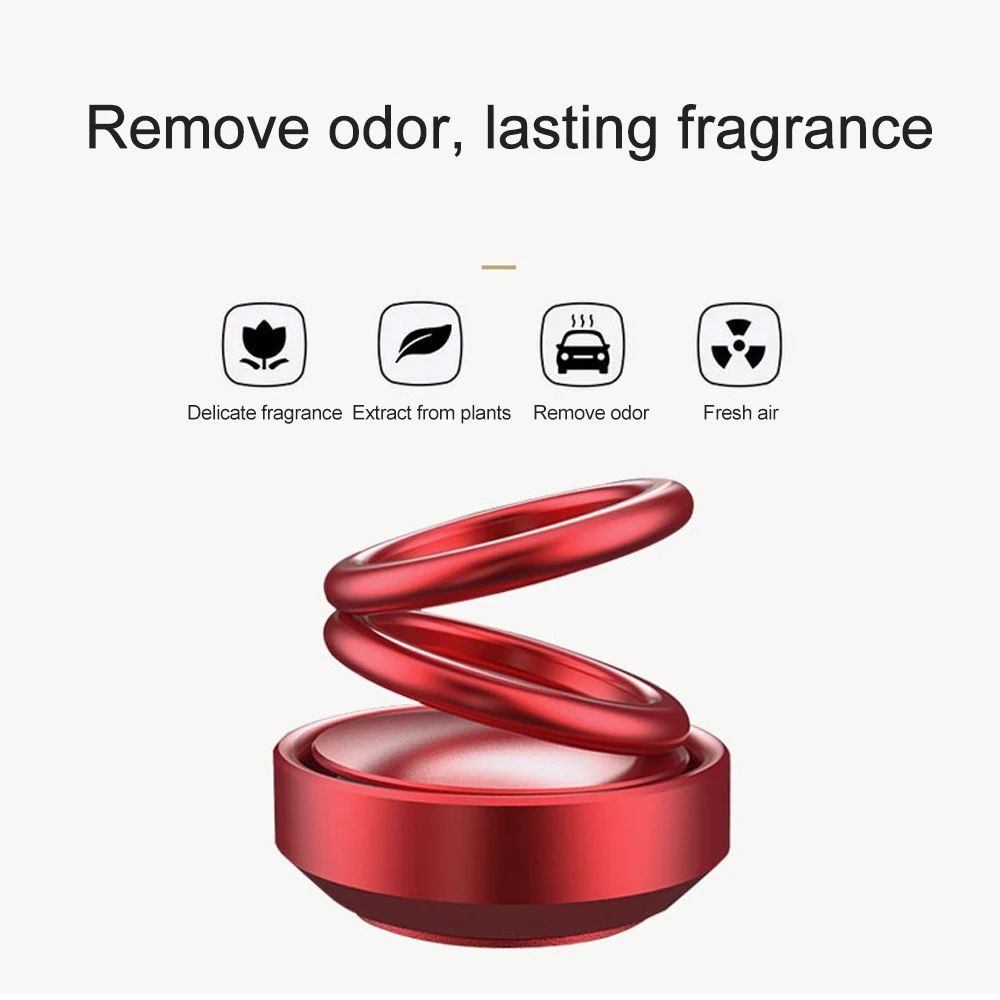 Car Air Freshener Perfume Filler Solid Stick Car Air Purifier Eliminate Odors Double Ring Rotating Designed Car Air Fragrance
Car Air Freshener Perfume Filler Solid Stick Car Air Purifier Eliminate Odors Double Ring Rotating Designed Car Air Fragrance
