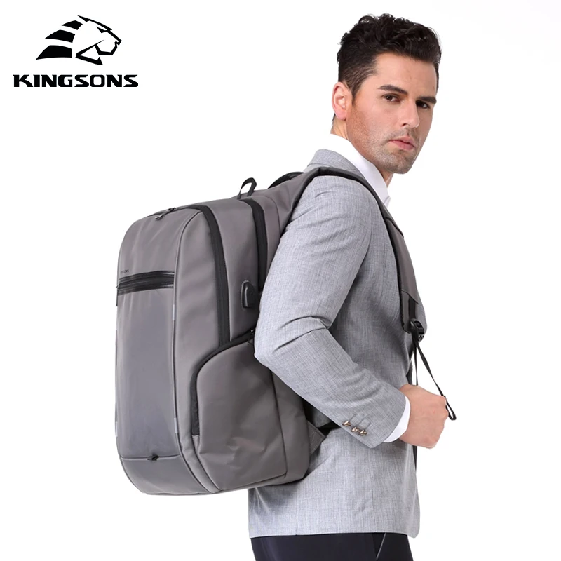 KINGSONS 2019 New Men Women Fashion Backpack 15 17 Inch Big Capacity Laptop Backpack Business Leisure Travel Student Backpack
KINGSONS 2019 New Men Women Fashion Backpack 15 17 Inch Big Capacity Laptop Backpack Business Leisure Travel Student Backpack