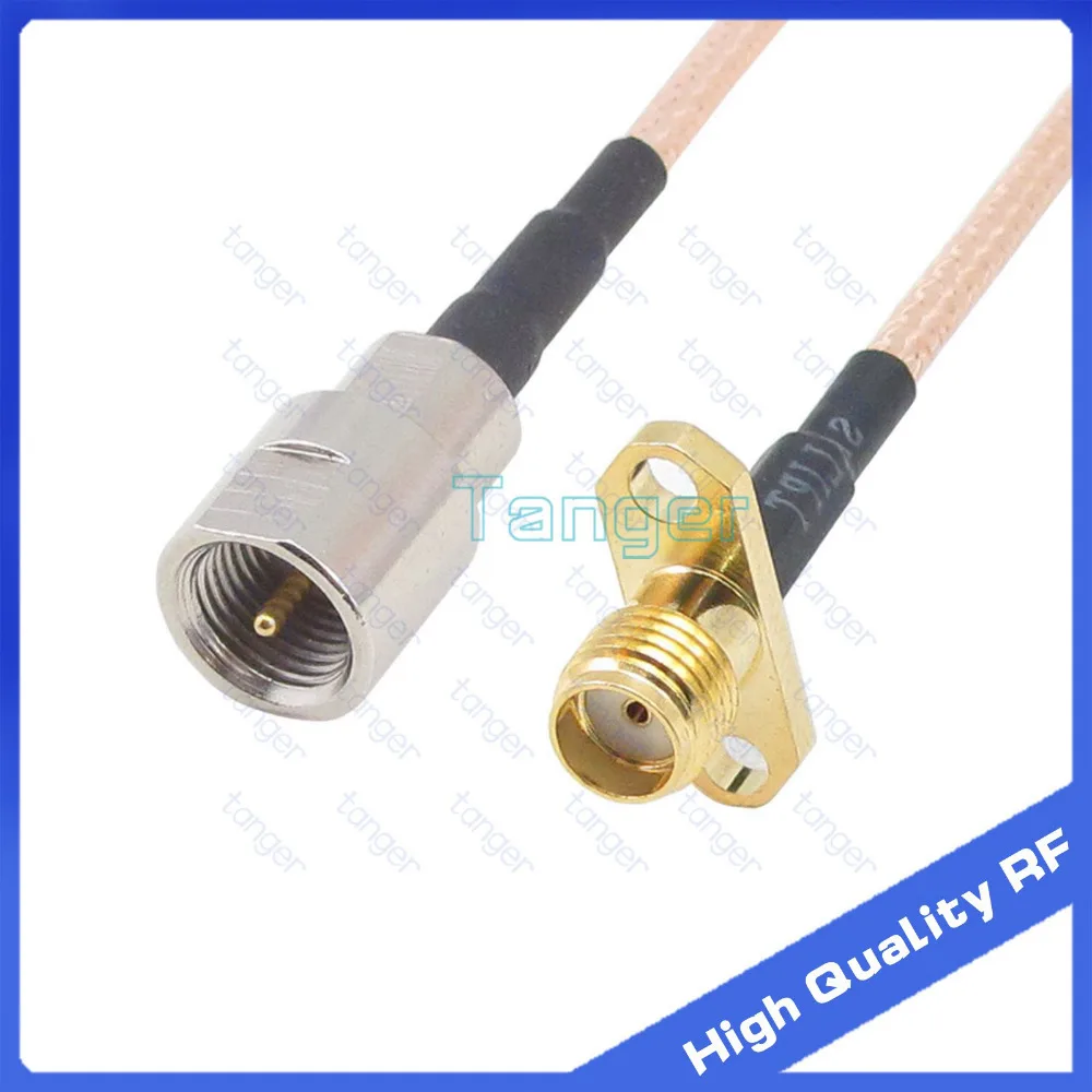 Hot FME male plug to SMA female jack 2 hole panel with 20cm 8" RG316 RG-316 and RF Coaxial Pigtail Jumper High Quality cable
Hot FME male plug to SMA female jack 2 hole panel with 20cm 8" RG316 RG-316 and RF Coaxial Pigtail Jumper High Quality cable