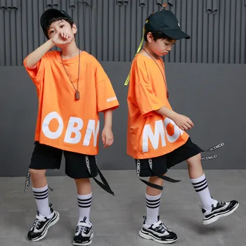 Children Running Oversized T Shirt for Girls Boys Casual Gym Shorts Hip Hop Clothing Dance Clothes Ballroom Dancing Costume Wear
Children Running Oversized T Shirt for Girls Boys Casual Gym Shorts Hip Hop Clothing Dance Clothes Ballroom Dancing Costume Wear