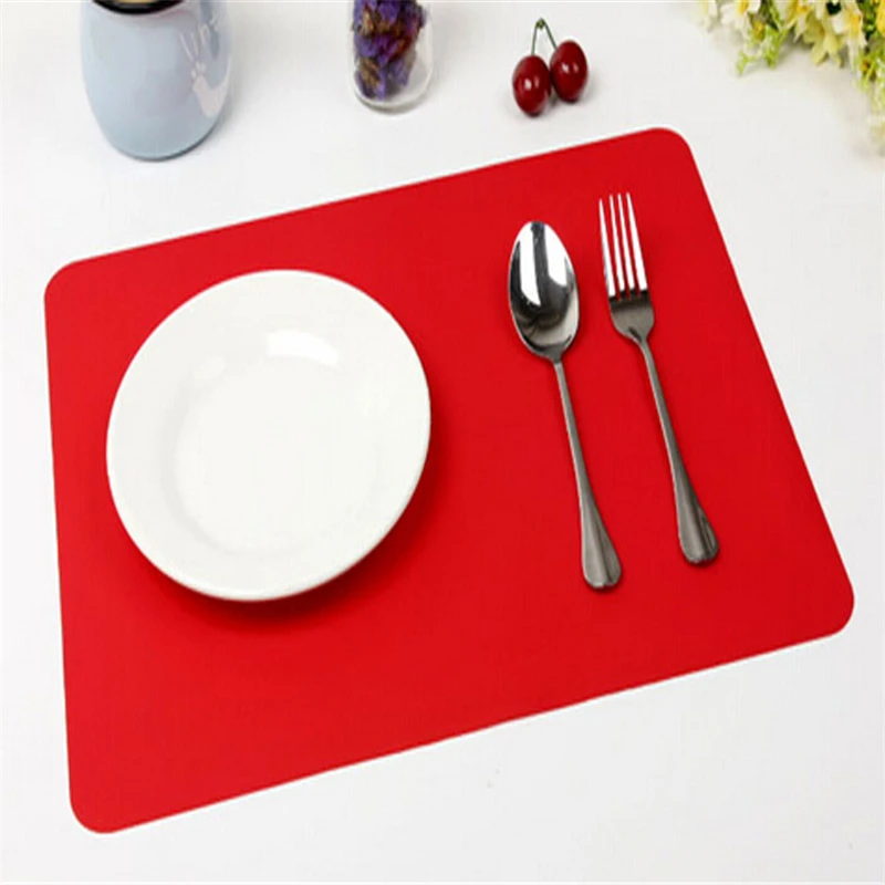 New brand 1PCS Red Silicone Insulation Placemat Table Washed Clean Breakfast Lunch Dinner Table Mat
New brand 1PCS Red Silicone Insulation Placemat Table Washed Clean Breakfast Lunch Dinner Table Mat