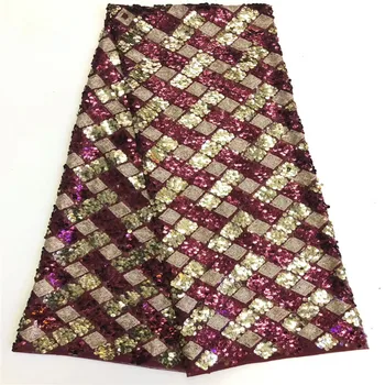 African Lace Fabric 2019 High Quality lace Nigerian Lace Fabric With sequines Embroidery Tulle lace For wedding dress xb80-30
African Lace Fabric 2019 High Quality lace Nigerian Lace Fabric With sequines Embroidery Tulle lace For wedding dress xb80-30