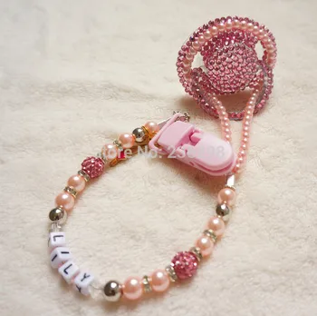 MIYOCAR beautiful bling pink princess style pacifier and pacifier clip set dummy clip all handmade with rhineston pacifier clip
MIYOCAR beautiful bling pink princess style pacifier and pacifier clip set dummy clip all handmade with rhineston pacifier clip