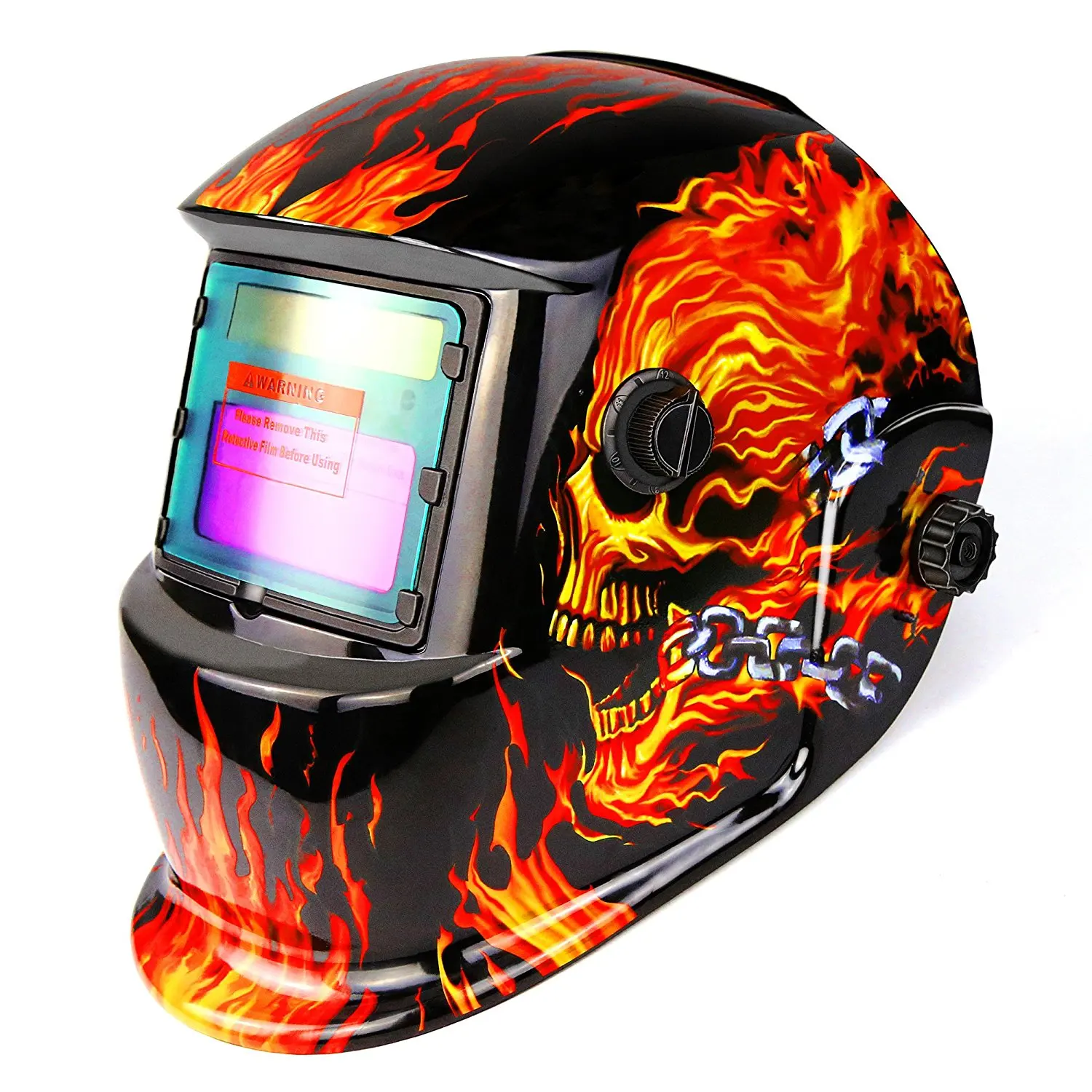 Solar Powered Welding Helmet Auto Darkening Professional Hood with Wide Lens Adjustable Shade Range
Solar Powered Welding Helmet Auto Darkening Professional Hood with Wide Lens Adjustable Shade Range