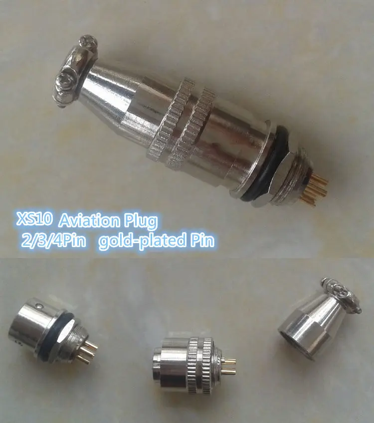 1PCS AP038 XS10 2/3/4/5Pin 10mm Male & Female Connector miniature Aviation Plug M10 Circular Socket+Plug gold-plated Pin
1PCS AP038 XS10 2/3/4/5Pin 10mm Male & Female Connector miniature Aviation Plug M10 Circular Socket+Plug gold-plated Pin