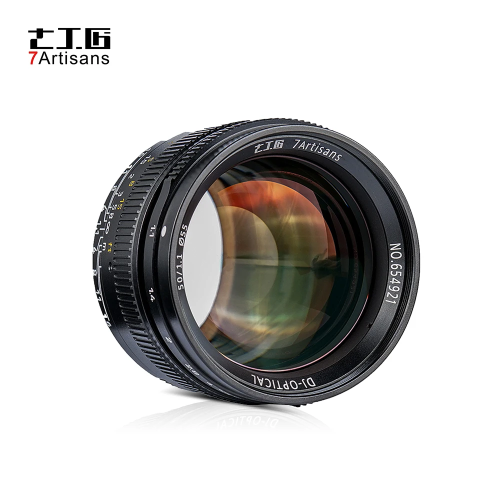 7artisans Large Aperture 50mm f/1.1 Manual Focus Prime Lens Fixed Focal Large Aperture for Leica Mirrorless Cameras Full Frame
7artisans Large Aperture 50mm f/1.1 Manual Focus Prime Lens Fixed Focal Large Aperture for Leica Mirrorless Cameras Full Frame