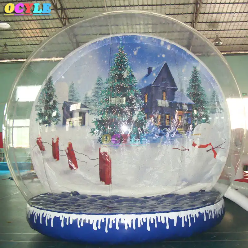 Ocyle Free Air Ship To Door Inflatable After Photo Snow Globe