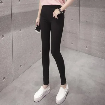 2017 women's spring and summer, the new version of pure color nine points leggings, women fashion casual elastic
2017 women's spring and summer, the new version of pure color nine points leggings, women fashion casual elastic