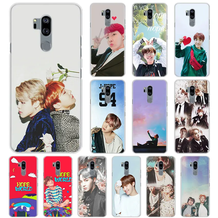 J-Hope Hope World phone Case cover for LG G5 G6 G7 ThinQ V10 V20 V30 V40 ThinQ Q6 Q7 Q8 Hard protector Case cover
J-Hope Hope World phone Case cover for LG G5 G6 G7 ThinQ V10 V20 V30 V40 ThinQ Q6 Q7 Q8 Hard protector Case cover