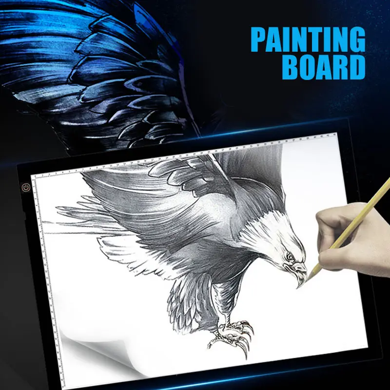 A4 plotter Drawing Tablet Digital Graphics Waterproof Multifunctional Pad USB LED Light Tracing Board Cartoon Copy Painting
A4 plotter Drawing Tablet Digital Graphics Waterproof Multifunctional Pad USB LED Light Tracing Board Cartoon Copy Painting