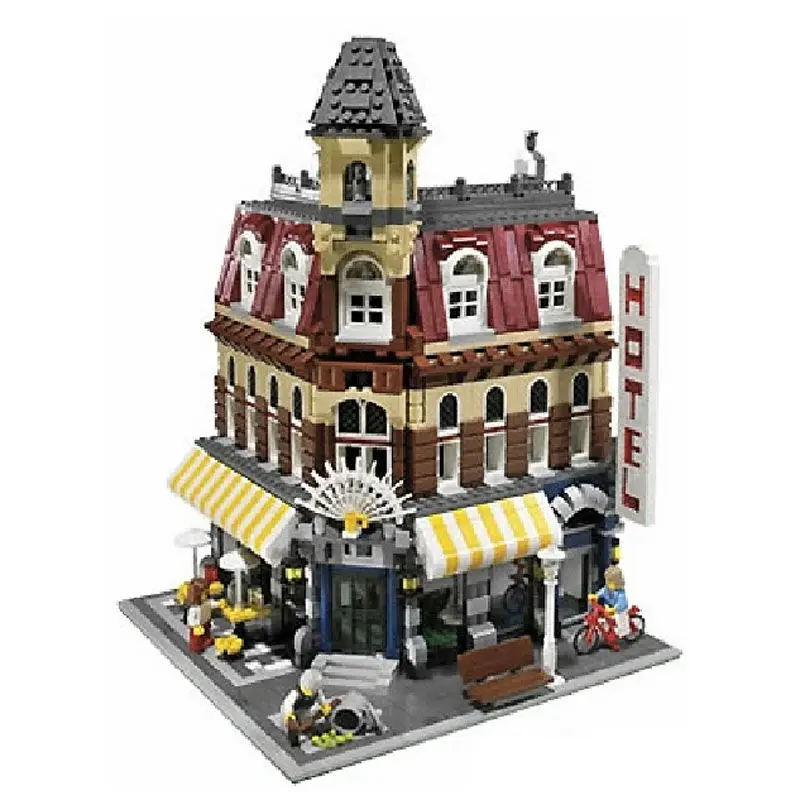 DHL Lepin 15002 2133Pcs City Toys Series The 10182 Cafe Corner Set Model Building Blocks Bricks Kids Toy Model Christmas Gift
DHL Lepin 15002 2133Pcs City Toys Series The 10182 Cafe Corner Set Model Building Blocks Bricks Kids Toy Model Christmas Gift