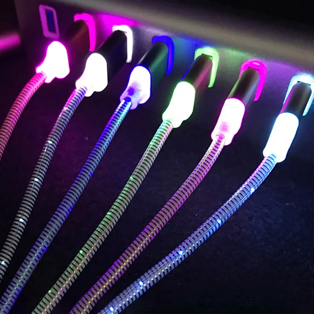 1M Micro USB Phone Cable Visible LED Flow Light Micro USB Charging Data Sync Cable for Android Phone Universal Phone Cables
1M Micro USB Phone Cable Visible LED Flow Light Micro USB Charging Data Sync Cable for Android Phone Universal Phone Cables