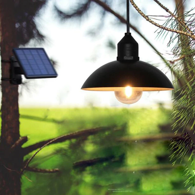 Garden Led Solar Light Retro Bulb Lamp shade Solar Powered Pendant Light With Solar Lamp Hanging Light for Outdoor Cafe
Garden Led Solar Light Retro Bulb Lamp shade Solar Powered Pendant Light With Solar Lamp Hanging Light for Outdoor Cafe
