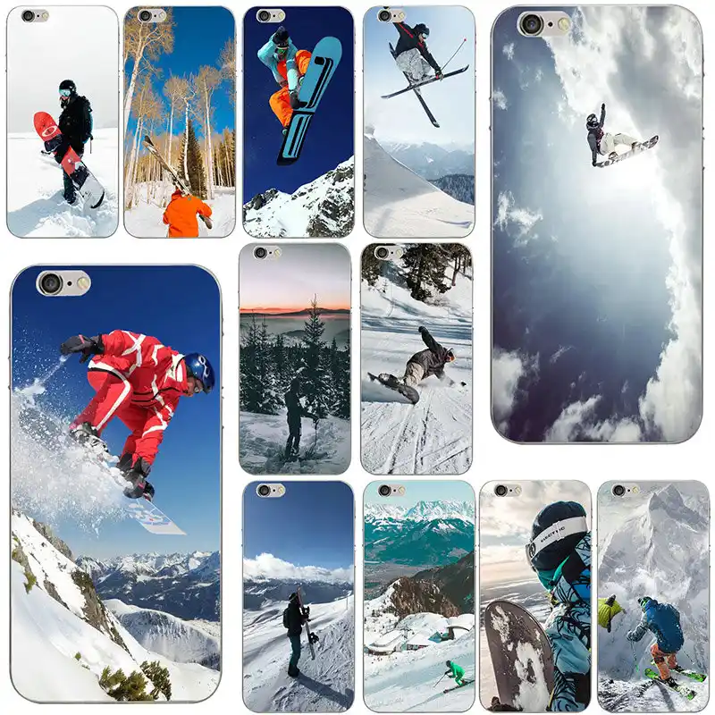 coque iphone 7 snowboard