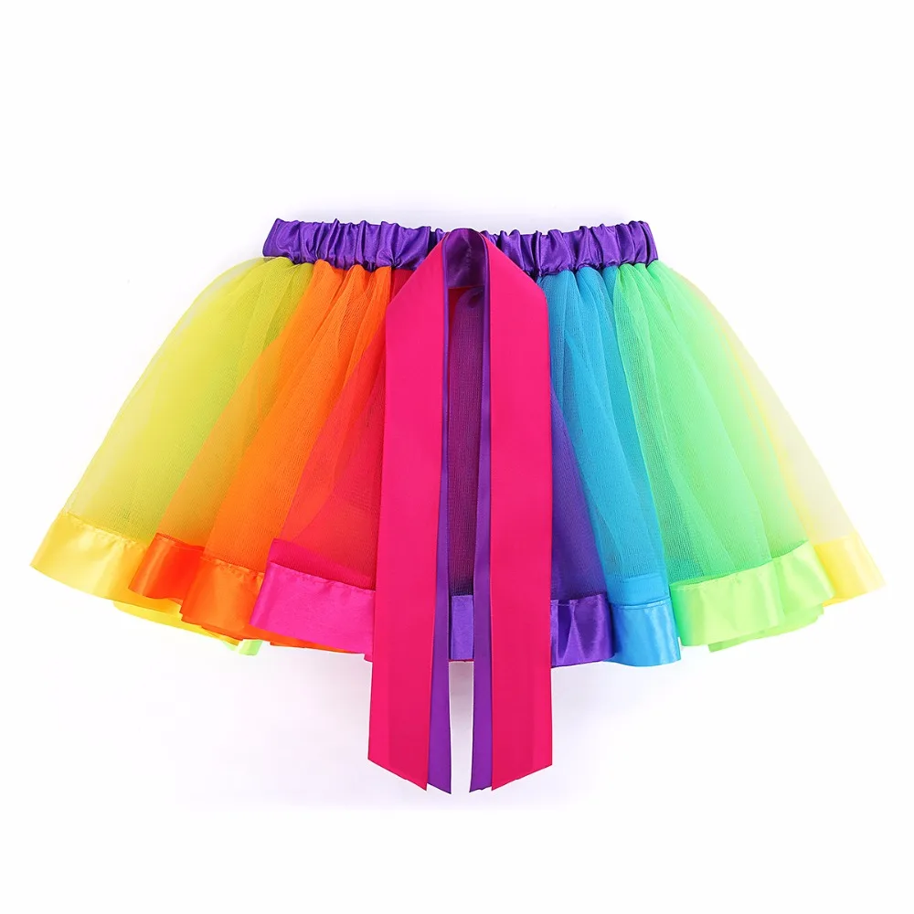 girls skirt tulle and ribbon bow rainbow tutu for 2-8 Y baby girl and kids princess party tulle skirt girls dance clothing
girls skirt tulle and ribbon bow rainbow tutu for 2-8 Y baby girl and kids princess party tulle skirt girls dance clothing