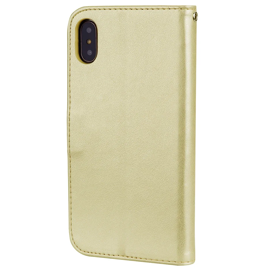 COQUEN Wallet Case For iPhone 7 Case Leather Flip Wallet Cover Luxury Men Girl Phone Cases For iPhone 6s 7 8 Plus 5S XR XS Max (9)