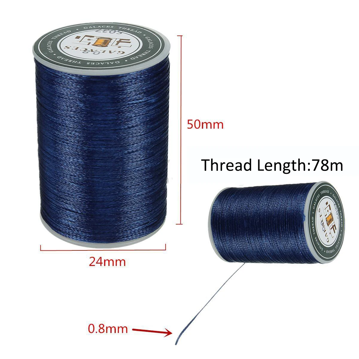 1pc 0.8mm Waxed Thread Repair Cord String Sewing Leather Hand Wax Stitching DIY Wax Thread For Case Arts Crafts Shoes Mayitr
1pc 0.8mm Waxed Thread Repair Cord String Sewing Leather Hand Wax Stitching DIY Wax Thread For Case Arts Crafts Shoes Mayitr