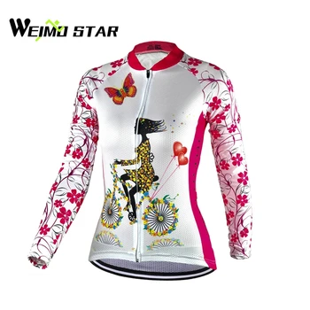 TELEYI Women Girls Cycling Jersey Top Long Sleeve Biking Racing Cycling Clothing mtb team Bike shirts Summer Autumn Sportswear
TELEYI Women Girls Cycling Jersey Top Long Sleeve Biking Racing Cycling Clothing mtb team Bike shirts Summer Autumn Sportswear