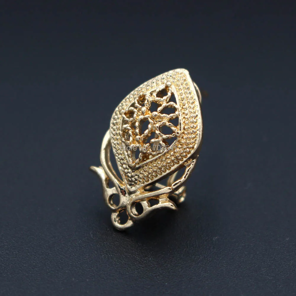 Filigree Flower Earring Post with Loop Clip Stud Earrings Accessories DIY Findings Vintage Earrings for Women 14*23mm
Filigree Flower Earring Post with Loop Clip Stud Earrings Accessories DIY Findings Vintage Earrings for Women 14*23mm