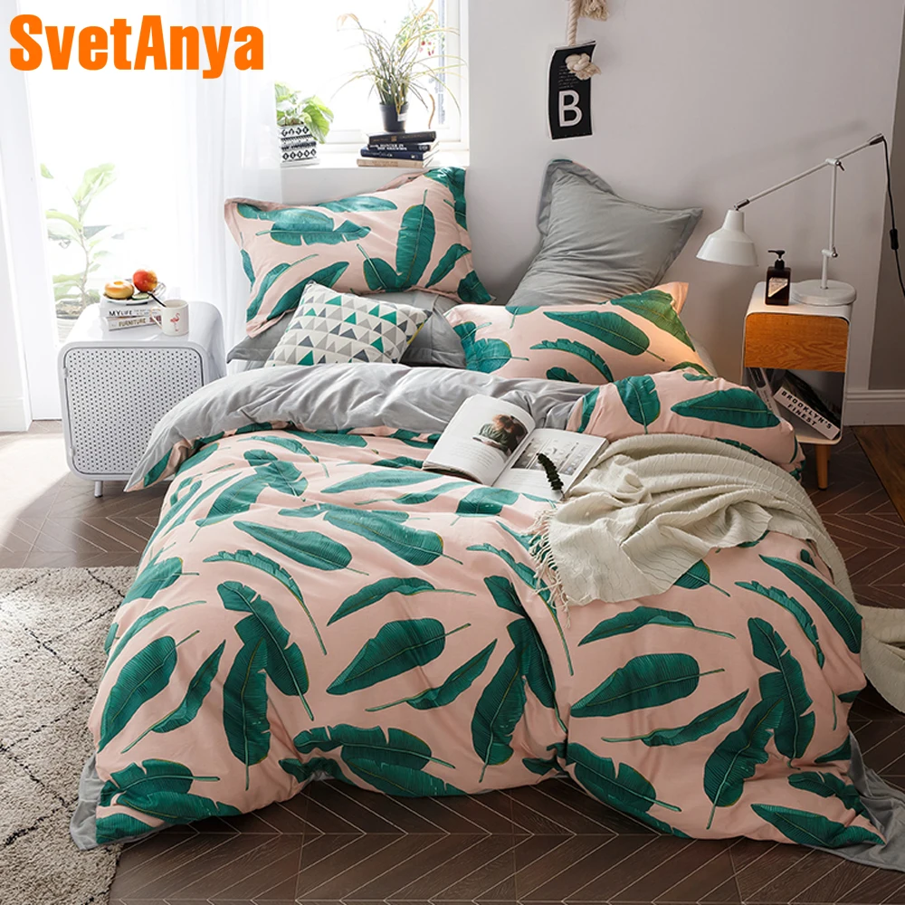 Svetanya (Fleece +Cotton ) Leaf Bedding Set Sheet Pillowcase Quilt Cover Sets Twin Queen Full Double King size Bedlinen
Svetanya (Fleece +Cotton ) Leaf Bedding Set Sheet Pillowcase Quilt Cover Sets Twin Queen Full Double King size Bedlinen