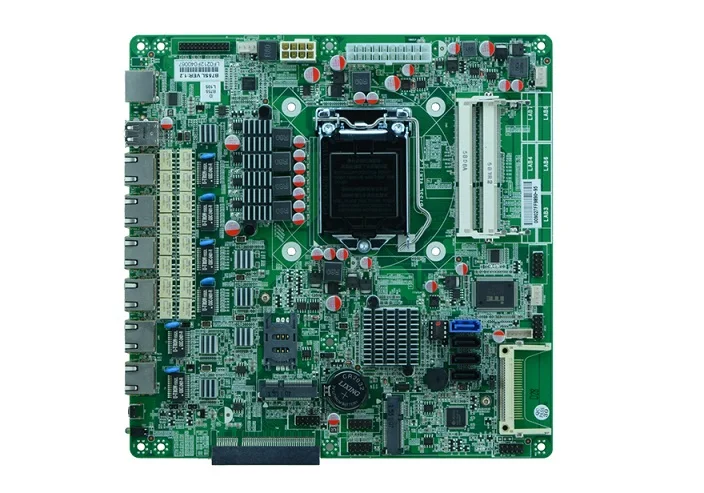Firewall industrial embedded motherboard B75 LGA 1155 socket Motherboard B75SL with 6LAN ,2*BYPASS ,3*SATAIII, 1*MSATA ,6*USB
Firewall industrial embedded motherboard B75 LGA 1155 socket Motherboard B75SL with 6LAN ,2*BYPASS ,3*SATAIII, 1*MSATA ,6*USB