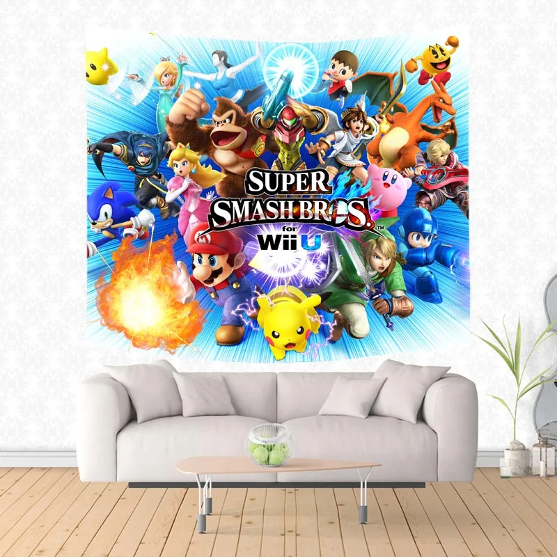 Multifunctional Polyester Sofa Blanket Beach Towel Super Smash Bros Wall Hanging Tapestry Bed Cover Yoga Mat Home Decor
Multifunctional Polyester Sofa Blanket Beach Towel Super Smash Bros Wall Hanging Tapestry Bed Cover Yoga Mat Home Decor
