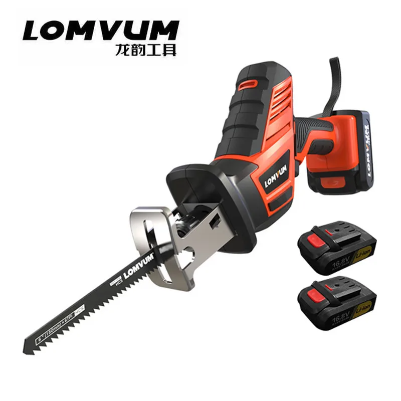 12V 16.8V lithium Battery*2 Cordless Reciprocating Saw Kit Outdoor Electric Saw Blades for Wood Metal Cutting Woodworking Tools
12V 16.8V lithium Battery*2 Cordless Reciprocating Saw Kit Outdoor Electric Saw Blades for Wood Metal Cutting Woodworking Tools