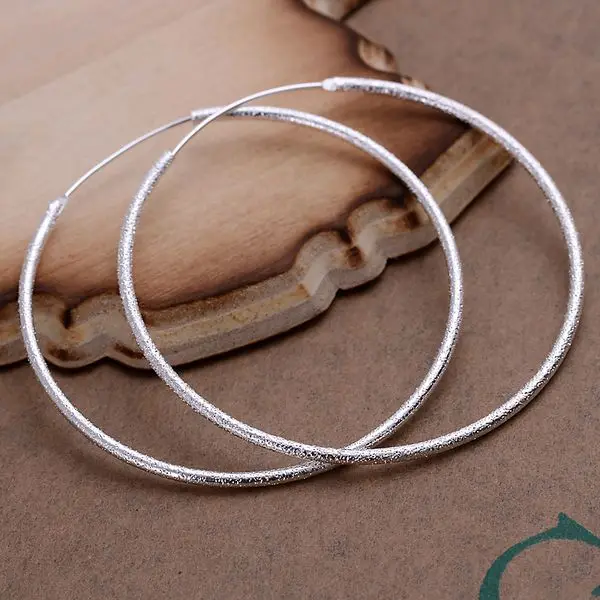 Wholesale High Quality Jewelry 925 jewelry silver plated Sand Circle Earrings for Women best gift SMTE044
Wholesale High Quality Jewelry 925 jewelry silver plated Sand Circle Earrings for Women best gift SMTE044