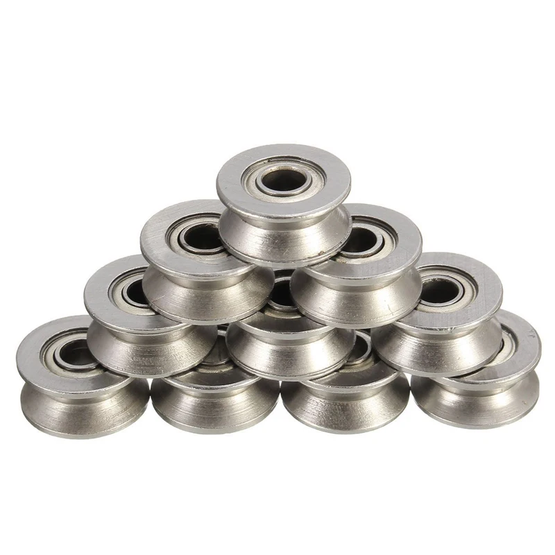 10pcs/lot U Groove Ball Bearing Pulley Rail Ball Bearing 4x13x6mm Bounted Bearing Mechanical Hardware
10pcs/lot U Groove Ball Bearing Pulley Rail Ball Bearing 4x13x6mm Bounted Bearing Mechanical Hardware