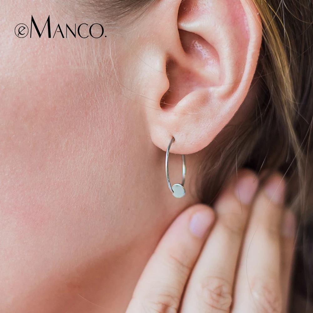 E-manco 2019 New vintage casual 925 silver stud earring for women girl hoop romantic boucle d'oreille femme 2019
E-manco 2019 New vintage casual 925 silver stud earring for women girl hoop romantic boucle d'oreille femme 2019